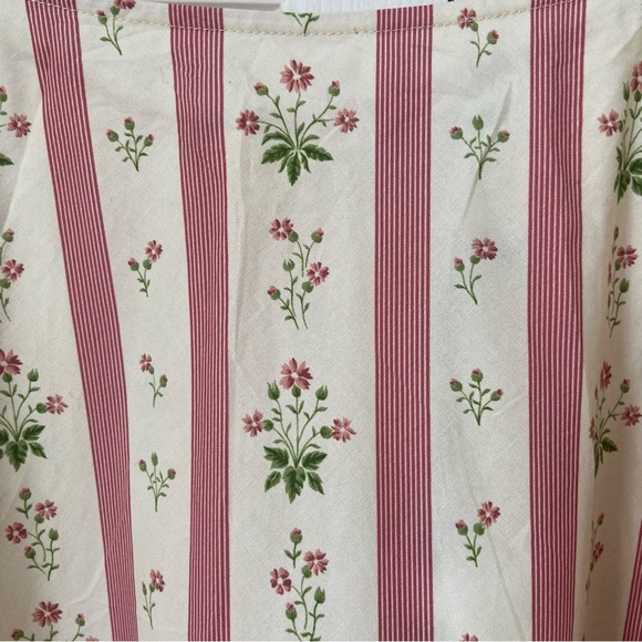 Anthropologie NWT We Wore What Asymmetrical Floral Midi Skirt Cottage-core XS 4 - Picture 5 of 11